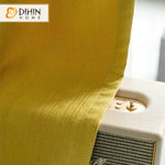 DIHIN HOME Modern Yellow Color High Quality Curtains,Blackout Grommet Window Curtain for Living Room ,52x63-inch,1 Panel Roman Shades Curtains Window Blinds custom curtains blackout curtains curtains for living room sheer curtains curtain fabric linen curtains kitchen curtains velvet curtains pinch pleat curtains bay window curtains outdoor curtains pleated curtains floral curtains dining room curtains kitchen valances drapes for bedroom patio curtains nursery curtains grommet curtains
