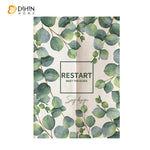 DIHIN HOME Natural Leaves With Triangle Printed Japanese Noren Doorway Curtain Tapestry,Cotton Linen,Door Way Curtain Door Hanging Tapestry,33.5''Wx59''L,1 Panel Roman Shades Window Curtains Curtains Window Blinds Curtains Drapes linen drapery curtains and drapes windows drapes custom curtains blackout curtains curtains for living room window shades sheer curtains curtain fabric window treatments custom drapery