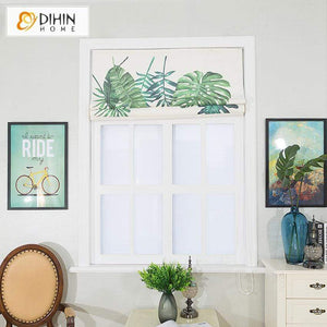 DIHIN HOME Nature Printed Roman Shades,Easy Install Washable Curtains ,Customized Window Curtain Drape, 24"W X 64" Roman Shades Curtains Window Blinds custom curtains blackout curtains curtains for living room sheer curtains curtain fabric linen curtains kitchen curtains velvet curtains pinch pleat curtains bay window curtains outdoor curtains pleated curtains floral curtains dining room curtains kitchen valances drapes for bedroom patio curtains nursery curtains grommet curtains