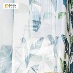 DIHIN HOME Neat Blue and Green Leaves Printed，Blackout Grommet Window Curtain for Living Room ,52x63-inch,1 Panel Roman Shades Curtains Window Blinds custom curtains blackout curtains curtains for living room sheer curtains curtain fabric linen curtains kitchen curtains velvet curtains pinch pleat curtains bay window curtains outdoor curtains pleated curtains floral curtains dining room curtains kitchen valances drapes for bedroom patio curtains nursery curtains grommet curtains