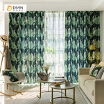 DIHIN HOME Neat Leaves Printed，Blackout Grommet Window Curtain for Living Room ,52x63-inch,1 Panel Roman Shades Curtains Window Blinds custom curtains blackout curtains curtains for living room sheer curtains curtain fabric linen curtains kitchen curtains velvet curtains pinch pleat curtains bay window curtains outdoor curtains pleated curtains floral curtains dining room curtains kitchen valances drapes for bedroom patio curtains nursery curtains grommet curtains