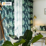 DIHIN HOME Neat Leaves Printed，Blackout Grommet Window Curtain for Living Room ,52x63-inch,1 Panel Roman Shades Curtains Window Blinds custom curtains blackout curtains curtains for living room sheer curtains curtain fabric linen curtains kitchen curtains velvet curtains pinch pleat curtains bay window curtains outdoor curtains pleated curtains floral curtains dining room curtains kitchen valances drapes for bedroom patio curtains nursery curtains grommet curtains