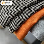 DIHIN HOME New Arrival 3 Colors Fabric With Houndstooth Jacquard,Blackout Grommet Window Curtain for Living Room ,52x63-inch,1 Panel Roman Shades Curtains Window Blinds custom curtains blackout curtains curtains for living room sheer curtains curtain fabric linen curtains kitchen curtains velvet curtains pinch pleat curtains bay window curtains outdoor curtains pleated curtains floral curtains dining room curtains kitchen valances drapes for bedroom patio curtains nursery curtains grommet curtains