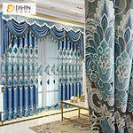 DIHIN HOME New Arrival High Quality  Embroidered Luxurious Valance ,Blackout Curtains Grommet Window Curtain for Living Room ,52x84-inch,1 Panel Roman Shades Curtains Window Blinds custom curtains blackout curtains curtains for living room sheer curtains curtain fabric linen curtains kitchen curtains velvet curtains pinch pleat curtains bay window curtains outdoor curtains pleated curtains floral curtains dining room curtains kitchen valances drapes for bedroom patio curtains nursery curtains grommet curtai