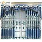 DIHIN HOME New Arrival High Quality  Embroidered Luxurious Valance ,Blackout Curtains Grommet Window Curtain for Living Room ,52x84-inch,1 Panel Roman Shades Curtains Window Blinds custom curtains blackout curtains curtains for living room sheer curtains curtain fabric linen curtains kitchen curtains velvet curtains pinch pleat curtains bay window curtains outdoor curtains pleated curtains floral curtains dining room curtains kitchen valances drapes for bedroom patio curtains nursery curtains grommet curtai