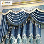 DIHIN HOME New Arrival High Quality  Embroidered Luxurious Valance ,Blackout Curtains Grommet Window Curtain for Living Room ,52x84-inch,1 Panel Roman Shades Curtains Window Blinds custom curtains blackout curtains curtains for living room sheer curtains curtain fabric linen curtains kitchen curtains velvet curtains pinch pleat curtains bay window curtains outdoor curtains pleated curtains floral curtains dining room curtains kitchen valances drapes for bedroom patio curtains nursery curtains grommet curtai