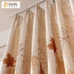 DIHIN HOME Noble Maple Leaves Printed,Blackout Grommet Window Curtain for Living Room ,52x63-inch,1 Panel Roman Shades Curtains Window Blinds custom curtains blackout curtains curtains for living room sheer curtains curtain fabric linen curtains kitchen curtains velvet curtains pinch pleat curtains bay window curtains outdoor curtains pleated curtains floral curtains dining room curtains kitchen valances drapes for bedroom patio curtains nursery curtains grommet curtains