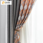 DIHIN HOME Nordic Fashion Geometry Printed,Blackout Grommet Window Curtain for Living Room ,52x63-inch,1 Panel Roman Shades Curtains Window Blinds custom curtains blackout curtains curtains for living room sheer curtains curtain fabric linen curtains kitchen curtains velvet curtains pinch pleat curtains bay window curtains outdoor curtains pleated curtains floral curtains dining room curtains kitchen valances drapes for bedroom patio curtains nursery curtains grommet curtains