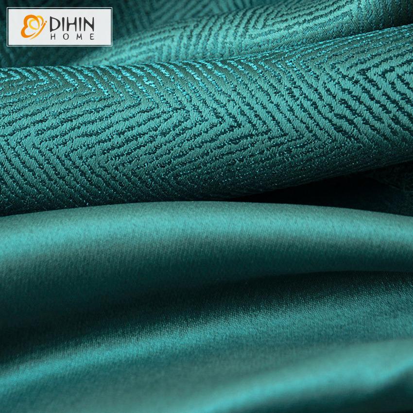 DIHIN HOME Nordic Modern Green Color Jacquard Curtain,Blackout Curtains Grommet Window Curtain for Living Room ,52x63-inch,1 Panel Roman Shades Curtains Window Blinds custom curtains blackout curtains curtains for living room sheer curtains curtain fabric linen curtains kitchen curtains velvet curtains pinch pleat curtains bay window curtains outdoor curtains pleated curtains floral curtains dining room curtains kitchen valances drapes for bedroom patio curtains nursery curtains grommet curtains
