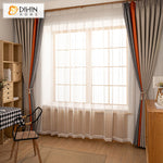 DIHIN HOME Nordic Modern Houndstooth Stitching Jacquard,Blackout Grommet Window Curtain for Living Room ,52x63-inch,1 Panel Roman Shades Curtains Window Blinds custom curtains blackout curtains curtains for living room sheer curtains curtain fabric linen curtains kitchen curtains velvet curtains pinch pleat curtains bay window curtains outdoor curtains pleated curtains floral curtains dining room curtains kitchen valances drapes for bedroom patio curtains nursery curtains grommet curtains