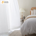DIHIN HOME Nordic Thickened Pure White,Sheer Curtain, Grommet Window Curtain for Living Room ,52x63-inch,1 Panel Roman Shades Curtains Window Blinds custom curtains blackout curtains curtains for living room sheer curtains curtain fabric linen curtains kitchen curtains velvet curtains pinch pleat curtains bay window curtains outdoor curtains pleated curtains floral curtains dining room curtains kitchen valances drapes for bedroom patio curtains nursery curtains grommet curtains