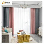 DIHIN HOME Northern European Houndstooth Printed,Blackout Grommet Window Curtain for Living Room ,52x63-inch,1 Panel Roman Shades Curtains Window Blinds custom curtains blackout curtains curtains for living room sheer curtains curtain fabric linen curtains kitchen curtains velvet curtains pinch pleat curtains bay window curtains outdoor curtains pleated curtains floral curtains dining room curtains kitchen valances drapes for bedroom patio curtains nursery curtains grommet curtains