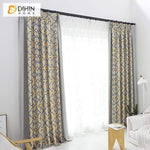 DIHIN HOME Nortic Geometric Printed Spliced Curtains，Blackout Grommet Window Curtain for Living Room ,52x63-inch,1 Panel Roman Shades Curtains Window Blinds custom curtains blackout curtains curtains for living room sheer curtains curtain fabric linen curtains kitchen curtains velvet curtains pinch pleat curtains bay window curtains outdoor curtains pleated curtains floral curtains dining room curtains kitchen valances drapes for bedroom patio curtains nursery curtains grommet curtains