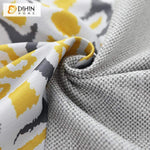 DIHIN HOME Nortic Geometric Printed Spliced Curtains，Blackout Grommet Window Curtain for Living Room ,52x63-inch,1 Panel Roman Shades Curtains Window Blinds custom curtains blackout curtains curtains for living room sheer curtains curtain fabric linen curtains kitchen curtains velvet curtains pinch pleat curtains bay window curtains outdoor curtains pleated curtains floral curtains dining room curtains kitchen valances drapes for bedroom patio curtains nursery curtains grommet curtains