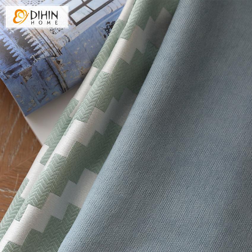 DIHIN HOME Nortic Geometry High Quality Spliced Curtains,Blackout Grommet Window Curtain for Living Room ,52x63-inch,1 Panel Roman Shades Curtains Window Blinds custom curtains blackout curtains curtains for living room sheer curtains curtain fabric linen curtains kitchen curtains velvet curtains pinch pleat curtains bay window curtains outdoor curtains pleated curtains floral curtains dining room curtains kitchen valances drapes for bedroom patio curtains nursery curtains grommet curtains