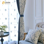 DIHIN HOME Nortic Retro Abstract Spliced Curtains，Blackout Grommet Window Curtain for Living Room ,52x63-inch,1 Panel Roman Shades Curtains Window Blinds custom curtains blackout curtains curtains for living room sheer curtains curtain fabric linen curtains kitchen curtains velvet curtains pinch pleat curtains bay window curtains outdoor curtains pleated curtains floral curtains dining room curtains kitchen valances drapes for bedroom patio curtains nursery curtains grommet curtains