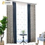 DIHIN HOME Nortic Retro Abstract Spliced Curtains，Blackout Grommet Window Curtain for Living Room ,52x63-inch,1 Panel Roman Shades Curtains Window Blinds custom curtains blackout curtains curtains for living room sheer curtains curtain fabric linen curtains kitchen curtains velvet curtains pinch pleat curtains bay window curtains outdoor curtains pleated curtains floral curtains dining room curtains kitchen valances drapes for bedroom patio curtains nursery curtains grommet curtains
