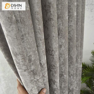 DIHIN HOME Nortic Velvet Farbic Window Curtains，Blackout Grommet Window Curtain for Living Room ,52x63-inch,1 Panel Roman Shades Curtains Window Blinds custom curtains blackout curtains curtains for living room sheer curtains curtain fabric linen curtains kitchen curtains velvet curtains pinch pleat curtains bay window curtains outdoor curtains pleated curtains floral curtains dining room curtains kitchen valances drapes for bedroom patio curtains nursery curtains grommet curtains