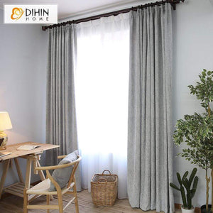 DIHIN HOME Ordinary Grey Printed,Blackout Curtains Grommet Window Curtain for Living Room ,52x84-inch,1 Panel Roman Shades Curtains Window Blinds custom curtains blackout curtains curtains for living room sheer curtains curtain fabric linen curtains kitchen curtains velvet curtains pinch pleat curtains bay window curtains outdoor curtains pleated curtains floral curtains dining room curtains kitchen valances drapes for bedroom patio curtains nursery curtains grommet curtains