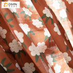 DIHIN HOME Pastoral American Cotton Linen Floral Printed,Blackout Grommet Window Curtain for Living Room ,52x63-inch,1 Panel Roman Shades Curtains Window Blinds custom curtains blackout curtains curtains for living room sheer curtains curtain fabric linen curtains kitchen curtains velvet curtains pinch pleat curtains bay window curtains outdoor curtains pleated curtains floral curtains dining room curtains kitchen valances drapes for bedroom patio curtains nursery curtains grommet curtains