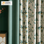 DIHIN HOME Pastoral American Green Leaves Printed,Blackout Grommet Window Curtain for Living Room ,52x63-inch,1 Panel Roman Shades Curtains Window Blinds custom curtains blackout curtains curtains for living room sheer curtains curtain fabric linen curtains kitchen curtains velvet curtains pinch pleat curtains bay window curtains outdoor curtains pleated curtains floral curtains dining room curtains kitchen valances drapes for bedroom patio curtains nursery curtains grommet curtains