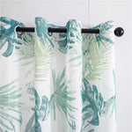 DIHIN HOME Pastoral Banana Leaves Printed Sheer Curtains,Grommet Window Curtain for Living Room ,52x63-inch,1 Panel Roman Shades Curtains Window Blinds custom curtains blackout curtains curtains for living room sheer curtains curtain fabric linen curtains kitchen curtains velvet curtains pinch pleat curtains bay window curtains outdoor curtains pleated curtains floral curtains dining room curtains kitchen valances drapes for bedroom patio curtains nursery curtains grommet curtains
