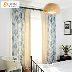 DIHIN HOME Pastoral Banana Tree Leaves Cotton / Linen Printed Curtains,Blackout Grommet Window Curtain for Living Room ,52x63-inch,1 Panel Roman Shades Curtains Window Blinds custom curtains blackout curtains curtains for living room sheer curtains curtain fabric linen curtains kitchen curtains velvet curtains pinch pleat curtains bay window curtains outdoor curtains pleated curtains floral curtains dining room curtains kitchen valances drapes for bedroom patio curtains nursery curtains grommet curtains