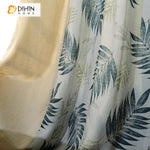 DIHIN HOME Pastoral Banana Tree Leaves Cotton / Linen Printed Curtains,Blackout Grommet Window Curtain for Living Room ,52x63-inch,1 Panel Roman Shades Curtains Window Blinds custom curtains blackout curtains curtains for living room sheer curtains curtain fabric linen curtains kitchen curtains velvet curtains pinch pleat curtains bay window curtains outdoor curtains pleated curtains floral curtains dining room curtains kitchen valances drapes for bedroom patio curtains nursery curtains grommet curtains