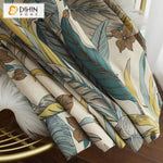 DIHIN HOME Pastoral Banana Tree Printed Curtains，Blackout Grommet Window Curtain for Living Room ,52x63-inch,1 Panel Roman Shades Curtains Window Blinds custom curtains blackout curtains curtains for living room sheer curtains curtain fabric linen curtains kitchen curtains velvet curtains pinch pleat curtains bay window curtains outdoor curtains pleated curtains floral curtains dining room curtains kitchen valances drapes for bedroom patio curtains nursery curtains grommet curtains