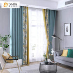 DIHIN HOME Pastoral Banana Tree Spliced Curtains，Blackout Grommet Window Curtain for Living Room ,52x63-inch,1 Panel Roman Shades Curtains Window Blinds custom curtains blackout curtains curtains for living room sheer curtains curtain fabric linen curtains kitchen curtains velvet curtains pinch pleat curtains bay window curtains outdoor curtains pleated curtains floral curtains dining room curtains kitchen valances drapes for bedroom patio curtains nursery curtains grommet curtains