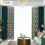 DIHIN HOME Pastoral Banana Tree Spliced Curtains，Blackout Grommet Window Curtain for Living Room ,52x63-inch,1 Panel Roman Shades Curtains Window Blinds custom curtains blackout curtains curtains for living room sheer curtains curtain fabric linen curtains kitchen curtains velvet curtains pinch pleat curtains bay window curtains outdoor curtains pleated curtains floral curtains dining room curtains kitchen valances drapes for bedroom patio curtains nursery curtains grommet curtains