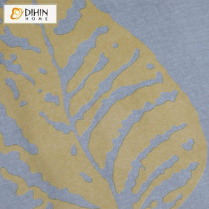 DIHIN HOME Pastoral Big Leaves Printed Curtains,Blackout Grommet Window Curtain for Living Room ,52x63-inch,1 Panel Roman Shades Curtains Window Blinds custom curtains blackout curtains curtains for living room sheer curtains curtain fabric linen curtains kitchen curtains velvet curtains pinch pleat curtains bay window curtains outdoor curtains pleated curtains floral curtains dining room curtains kitchen valances drapes for bedroom patio curtains nursery curtains grommet curtains