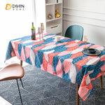 DIHIN HOME Pastoral Big Leaves Printed Tablecloth For Rectangle Tables,Custom Washed Linen Tablecloth,Handmade Rectangle Table Cover Roman Shades Curtains Window Blinds custom curtains blackout curtains curtains for living room sheer curtains curtain fabric linen curtains kitchen curtains velvet curtains pinch pleat curtains bay window curtains outdoor curtains pleated curtains floral curtains dining room curtains kitchen valances drapes for bedroom patio curtains nursery curtains grommet curtains