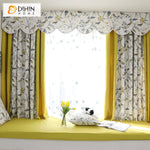 DIHIN HOME Pastoral Bird and Tree Printed Valance ,Blackout Curtains Grommet Window Curtain for Living Room ,52x84-inch,1 Panel Roman Shades Curtains Window Blinds custom curtains blackout curtains curtains for living room sheer curtains curtain fabric linen curtains kitchen curtains velvet curtains pinch pleat curtains bay window curtains outdoor curtains pleated curtains floral curtains dining room curtains kitchen valances drapes for bedroom patio curtains nursery curtains grommet curtains