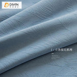 DIHIN HOME Pastoral Blue Color Leaves Jacquard,Blackout Grommet Window Curtain for Living Room ,52x63-inch,1 Panel Roman Shades Curtains Window Blinds custom curtains blackout curtains curtains for living room sheer curtains curtain fabric linen curtains kitchen curtains velvet curtains pinch pleat curtains bay window curtains outdoor curtains pleated curtains floral curtains dining room curtains kitchen valances drapes for bedroom patio curtains nursery curtains grommet curtains