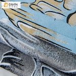 DIHIN HOME Pastoral Blue Color Mountain Printed,Blackout Grommet Window Curtain for Living Room ,52x63-inch,1 Panel Roman Shades Curtains Window Blinds custom curtains blackout curtains curtains for living room sheer curtains curtain fabric linen curtains kitchen curtains velvet curtains pinch pleat curtains bay window curtains outdoor curtains pleated curtains floral curtains dining room curtains kitchen valances drapes for bedroom patio curtains nursery curtains grommet curtains