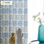DIHIN HOME Pastoral Blue Flower Printed Curtains ,Blackout Grommet Window Curtain for Living Room ,52x63-inch,1 Panel Roman Shades Curtains Window Blinds custom curtains blackout curtains curtains for living room sheer curtains curtain fabric linen curtains kitchen curtains velvet curtains pinch pleat curtains bay window curtains outdoor curtains pleated curtains floral curtains dining room curtains kitchen valances drapes for bedroom patio curtains nursery curtains grommet curtains
