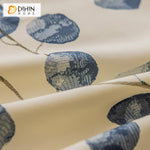 DIHIN HOME Pastoral Blue Leaves Printed Curtain,Blackout Grommet Window Curtain for Living Room,1 Panel Roman Shades Curtains Window Blinds custom curtains blackout curtains curtains for living room sheer curtains curtain fabric linen curtains kitchen curtains velvet curtains pinch pleat curtains bay window curtains outdoor curtains pleated curtains floral curtains dining room curtains kitchen valances drapes for bedroom patio curtains nursery curtains grommet curtains