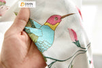 DIHIN HOME Pastoral Brid and Flower Embroidered Sheer Curtain, Grommet Window Curtain for Living Room ,52x63-inch,1 Panel Roman Shades Curtains Window Blinds custom curtains blackout curtains curtains for living room sheer curtains curtain fabric linen curtains kitchen curtains velvet curtains pinch pleat curtains bay window curtains outdoor curtains pleated curtains floral curtains dining room curtains kitchen valances drapes for bedroom patio curtains nursery curtains grommet curtains