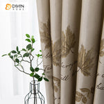 DIHIN HOME Pastoral Bronzing Maple Leaf Printed,Blackout Grommet Window Curtain for Living Room,1 Panel Roman Shades Curtains Window Blinds custom curtains blackout curtains curtains for living room sheer curtains curtain fabric linen curtains kitchen curtains velvet curtains pinch pleat curtains bay window curtains outdoor curtains pleated curtains floral curtains dining room curtains kitchen valances drapes for bedroom patio curtains nursery curtains grommet curtains