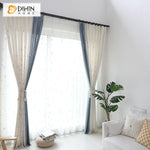 DIHIN HOME Pastoral Colorful Leaves Cotton / Linen Embroidered Curtains,Blackout Grommet Window Curtain for Living Room ,52x63-inch,1 Panel Roman Shades Curtains Window Blinds custom curtains blackout curtains curtains for living room sheer curtains curtain fabric linen curtains kitchen curtains velvet curtains pinch pleat curtains bay window curtains outdoor curtains pleated curtains floral curtains dining room curtains kitchen valances drapes for bedroom patio curtains nursery curtains grommet curtains