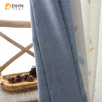 DIHIN HOME Pastoral Colorful Leaves Cotton / Linen Embroidered Curtains,Blackout Grommet Window Curtain for Living Room ,52x63-inch,1 Panel Roman Shades Curtains Window Blinds custom curtains blackout curtains curtains for living room sheer curtains curtain fabric linen curtains kitchen curtains velvet curtains pinch pleat curtains bay window curtains outdoor curtains pleated curtains floral curtains dining room curtains kitchen valances drapes for bedroom patio curtains nursery curtains grommet curtains