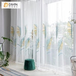 DIHIN HOME Pastoral Colorful Leaves Jacquard,Blackout Grommet Window Curtain for Living Room ,52x63-inch,1 Panel Roman Shades Curtains Window Blinds custom curtains blackout curtains curtains for living room sheer curtains curtain fabric linen curtains kitchen curtains velvet curtains pinch pleat curtains bay window curtains outdoor curtains pleated curtains floral curtains dining room curtains kitchen valances drapes for bedroom patio curtains nursery curtains grommet curtains
