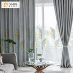 DIHIN HOME Pastoral Colorful Leaves Jacquard,Blackout Grommet Window Curtain for Living Room ,52x63-inch,1 Panel Roman Shades Curtains Window Blinds custom curtains blackout curtains curtains for living room sheer curtains curtain fabric linen curtains kitchen curtains velvet curtains pinch pleat curtains bay window curtains outdoor curtains pleated curtains floral curtains dining room curtains kitchen valances drapes for bedroom patio curtains nursery curtains grommet curtains