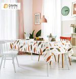 DIHIN HOME Pastoral Colorful Leaves Printed Tablecloth For Rectangle Tables,Custom Washed Linen Tablecloth,Handmade Rectangle Table Cover Roman Shades Curtains Window Blinds custom curtains blackout curtains curtains for living room sheer curtains curtain fabric linen curtains kitchen curtains velvet curtains pinch pleat curtains bay window curtains outdoor curtains pleated curtains floral curtains dining room curtains kitchen valances drapes for bedroom patio curtains nursery curtains grommet curtains