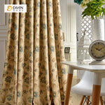 DIHIN HOME Pastoral Colorful Plants Printed，Blackout Grommet Window Curtain for Living Room ,52x63-inch,1 Panel Roman Shades Curtains Window Blinds custom curtains blackout curtains curtains for living room sheer curtains curtain fabric linen curtains kitchen curtains velvet curtains pinch pleat curtains bay window curtains outdoor curtains pleated curtains floral curtains dining room curtains kitchen valances drapes for bedroom patio curtains nursery curtains grommet curtains