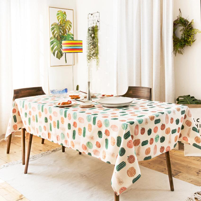 DIHIN HOME Pastoral Colorful Pumpkin Printed Tablecloth For Rectangle Tables,Custom Washed Linen Tablecloth,Handmade Rectangle Table Cover Roman Shades Curtains Window Blinds custom curtains blackout curtains curtains for living room sheer curtains curtain fabric linen curtains kitchen curtains velvet curtains pinch pleat curtains bay window curtains outdoor curtains pleated curtains floral curtains dining room curtains kitchen valances drapes for bedroom patio curtains nursery curtains grommet curtains