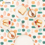 DIHIN HOME Pastoral Colorful Pumpkin Printed Tablecloth For Rectangle Tables,Custom Washed Linen Tablecloth,Handmade Rectangle Table Cover Roman Shades Curtains Window Blinds custom curtains blackout curtains curtains for living room sheer curtains curtain fabric linen curtains kitchen curtains velvet curtains pinch pleat curtains bay window curtains outdoor curtains pleated curtains floral curtains dining room curtains kitchen valances drapes for bedroom patio curtains nursery curtains grommet curtains