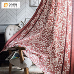 DIHIN HOME Pastoral Cottom Linen Leaves Printing,Blackout Grommet Window Curtain for Living Room ,52x63-inch,1 Panel Roman Shades Curtains Window Blinds custom curtains blackout curtains curtains for living room sheer curtains curtain fabric linen curtains kitchen curtains velvet curtains pinch pleat curtains bay window curtains outdoor curtains pleated curtains floral curtains dining room curtains kitchen valances drapes for bedroom patio curtains nursery curtains grommet curtains