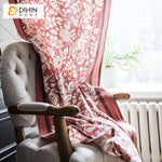 DIHIN HOME Pastoral Cottom Linen Leaves Printing,Blackout Grommet Window Curtain for Living Room ,52x63-inch,1 Panel Roman Shades Curtains Window Blinds custom curtains blackout curtains curtains for living room sheer curtains curtain fabric linen curtains kitchen curtains velvet curtains pinch pleat curtains bay window curtains outdoor curtains pleated curtains floral curtains dining room curtains kitchen valances drapes for bedroom patio curtains nursery curtains grommet curtains